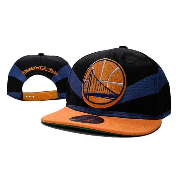  Golden State Warriors  Black/Blue NBA Snapback Hat